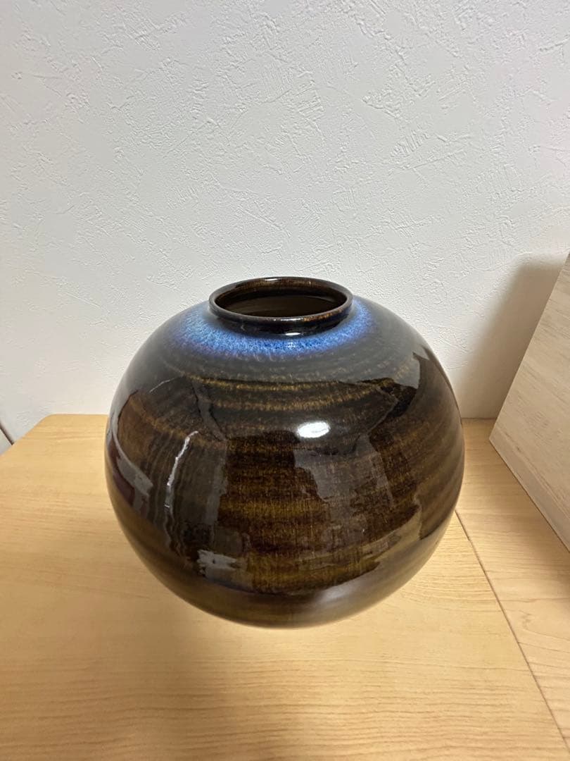 萩焼 小松健 花瓶 壺 陶器 花器