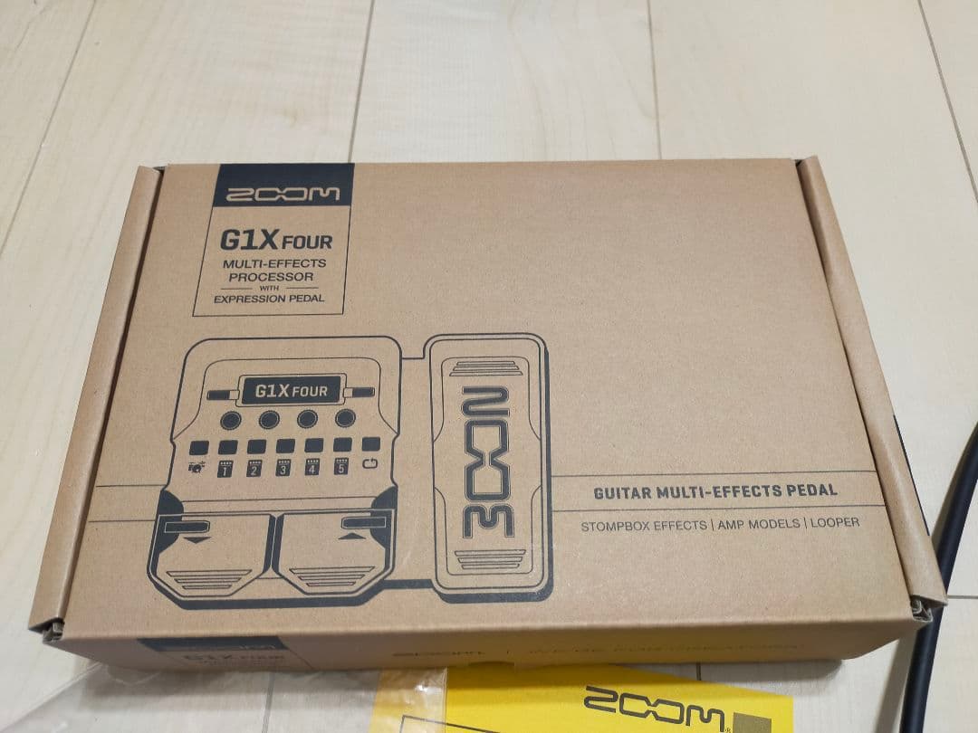 使用1、2回 ZOOM G1X FOUR マルチエフェクター 小林信一パッチ付