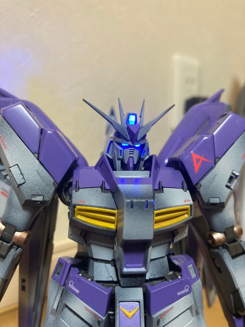 mg ver.ka hi-νガンダム　塗装品　ジャンク品