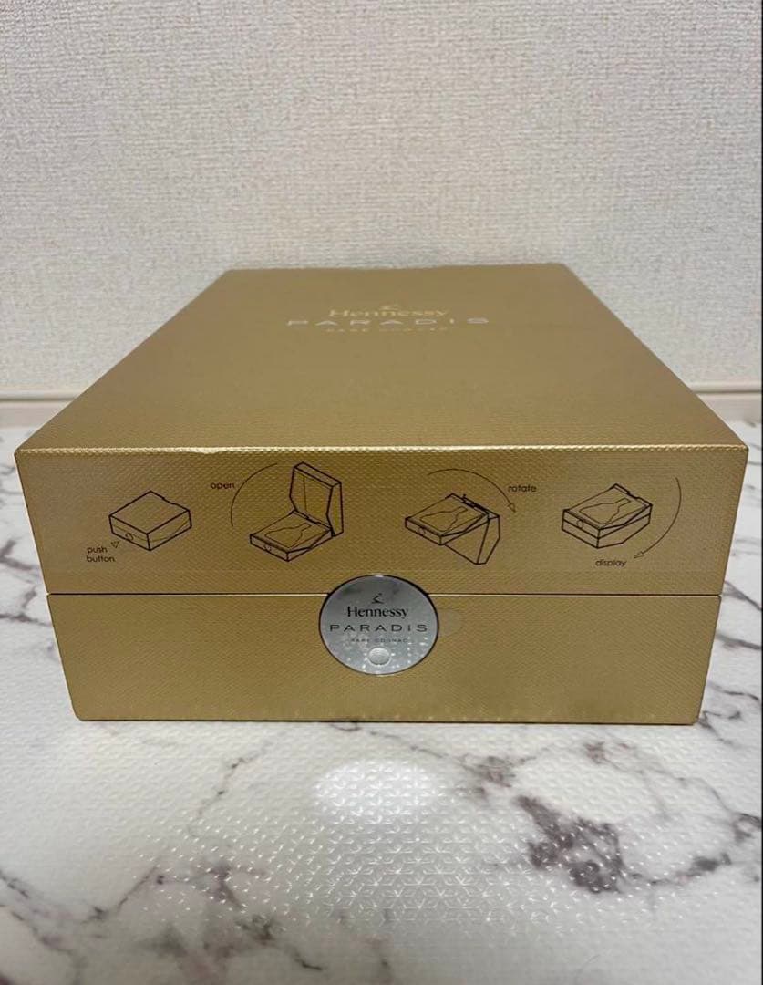 Hennessy PARADIS 空瓶空箱　美品