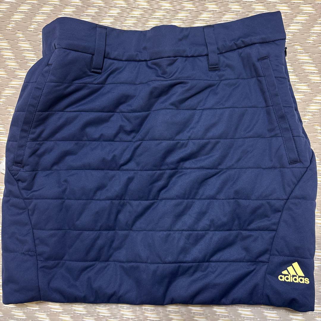 週末限定セール 新品adidasゴルフ レディース セットアップ ネイビーS