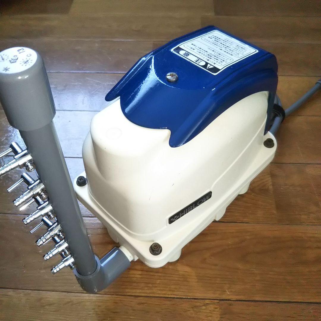 浄化槽 ブロワ エアポンプ テクノ高槻 XP80 動作品　分解洗浄 安永