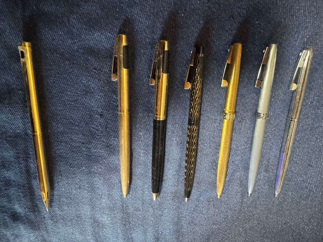 金属製ボールペン 6本セット　シェーファー　おまけシャーペン１本