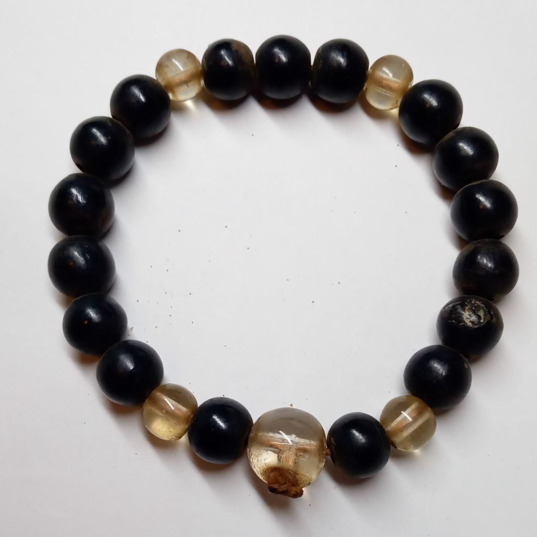 高野山　水晶　数珠　念珠　二連　パワーストーン　骨董　念力　サイキック