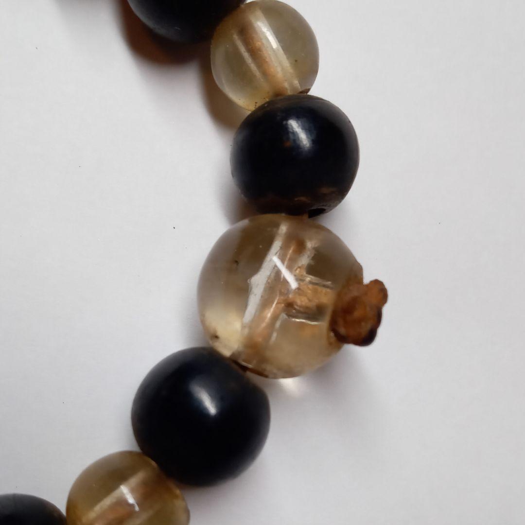 高野山　水晶　数珠　念珠　二連　パワーストーン　骨董　念力　サイキック