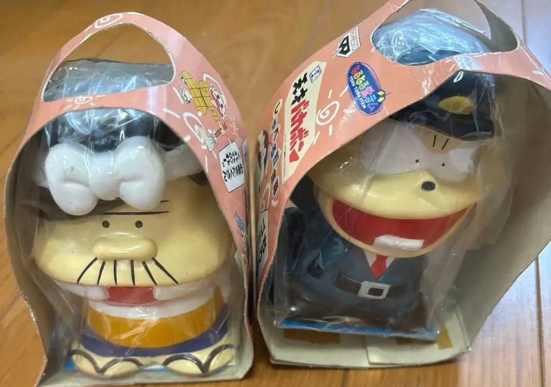 レトロ天才バカボンしゃべる貯金箱　パパ　本官