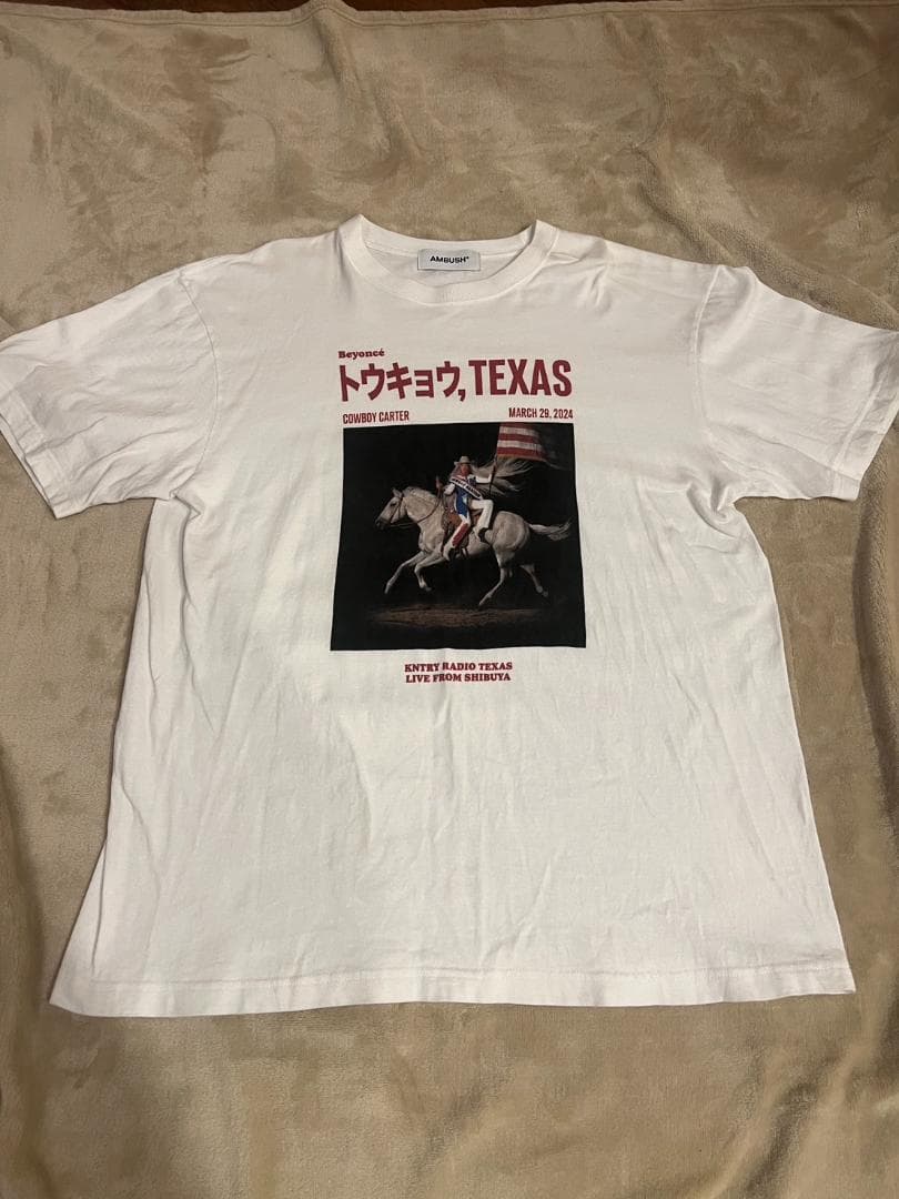 AMBUSH (アンブッシュ) ビヨンセ 渋谷タワレコ サイン会 限定 Tシャツ