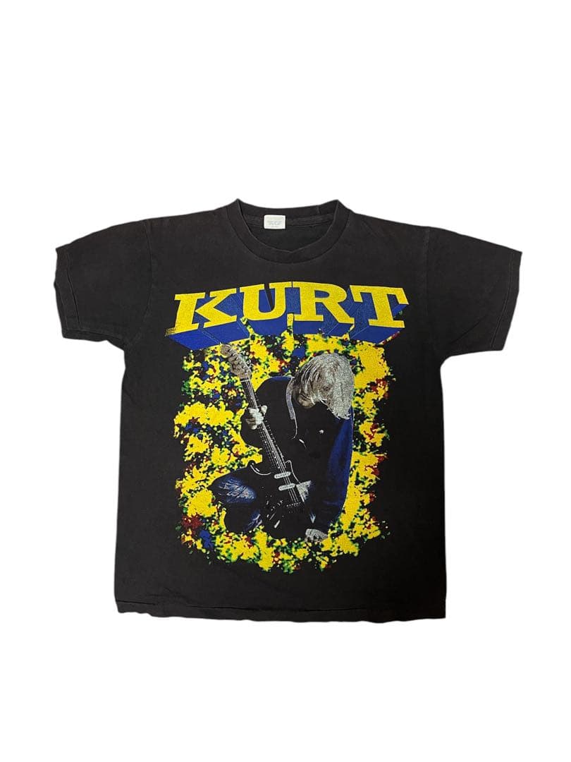 90s nirvana  cobain tシャツ　ニルバーナ　バンt