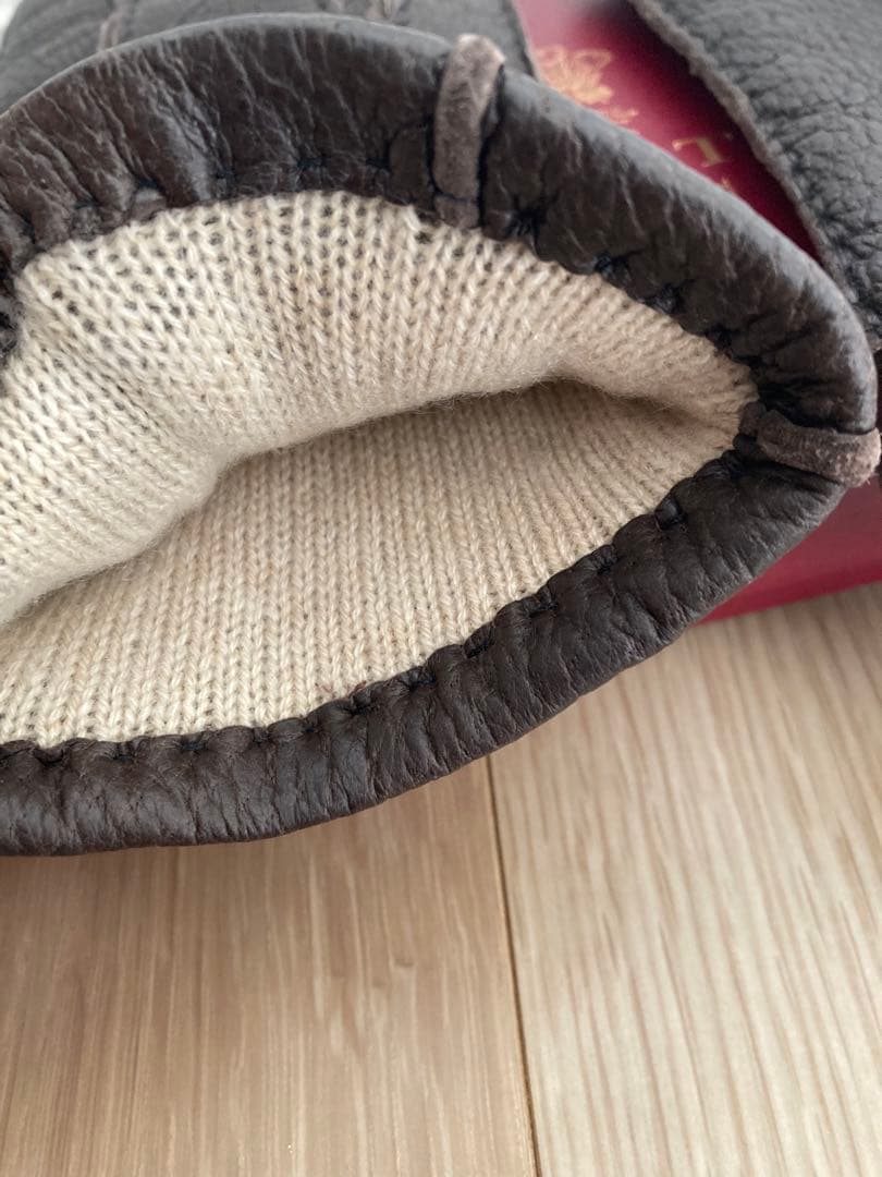 DENTS ヘリテージコレクション レザー手袋 7.5 Bark