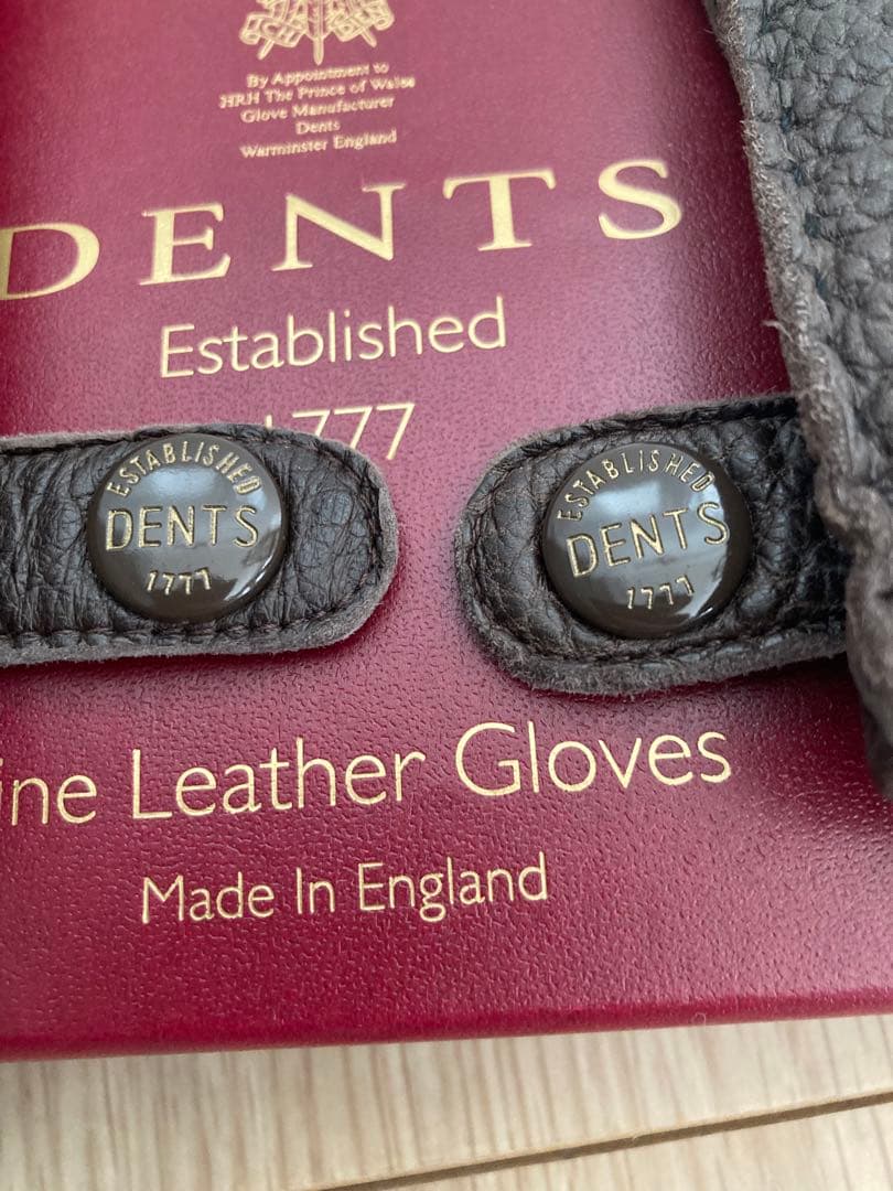 DENTS ヘリテージコレクション レザー手袋 7.5 Bark