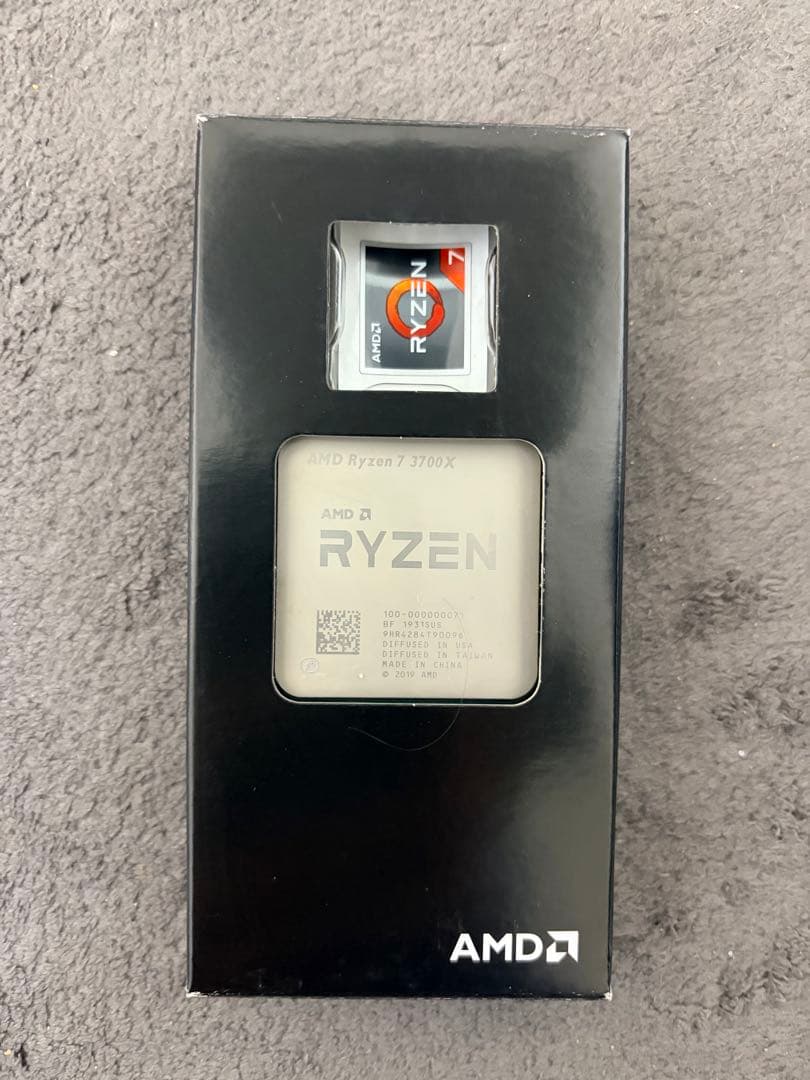 AMD Ryzen 7 3700X (動作確認済み)