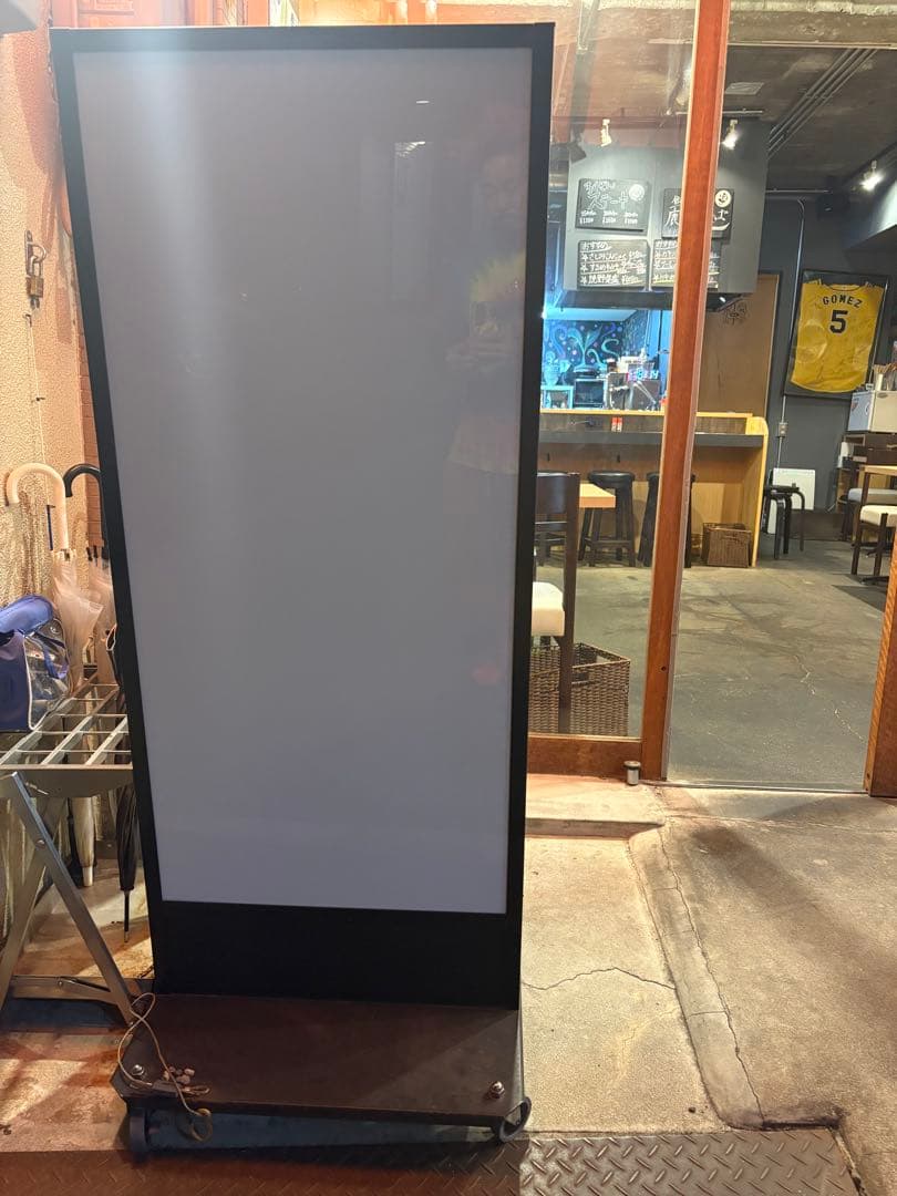 値下げ　店舗用電飾スタンド看板 本体　業務用看板