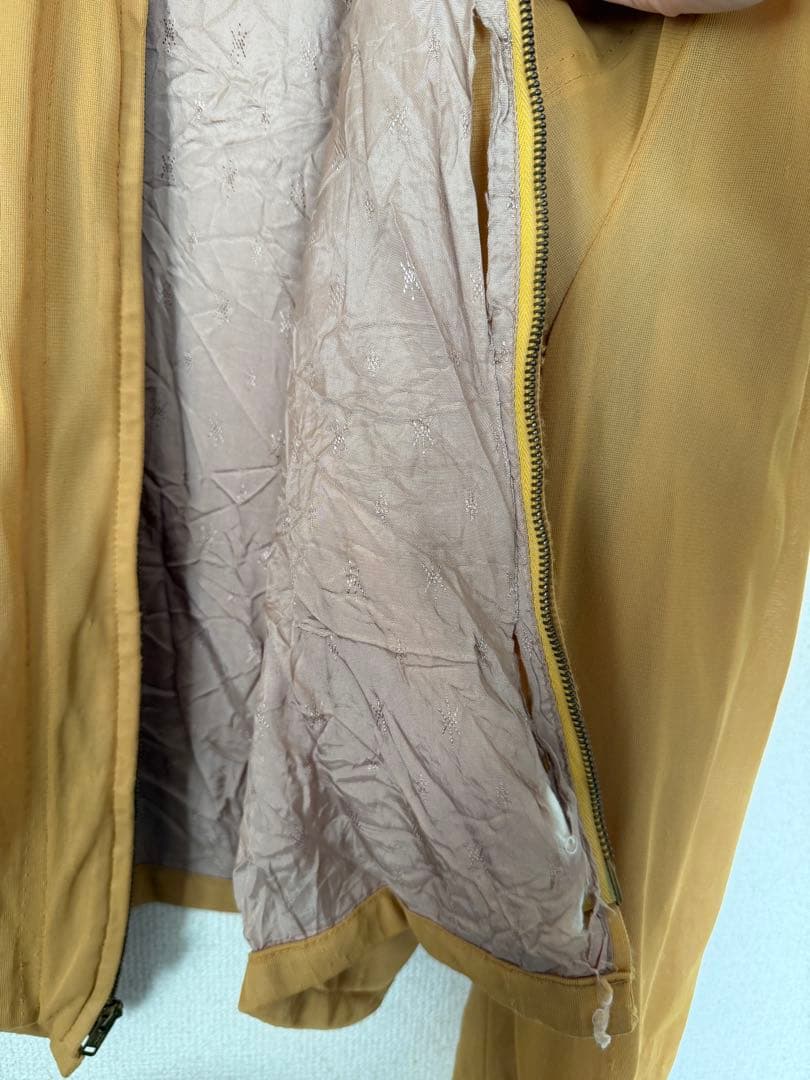 【希少】3連休価格1960年代TOWNCRAFTマスタードジップアップジャケット