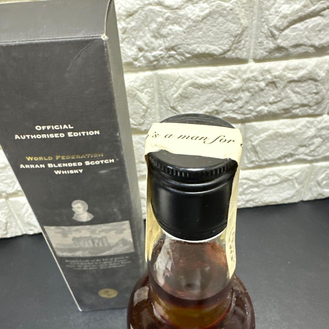 ロバート バーンズ アラン ブレンド スコッチウイスキー箱付き　未開栓