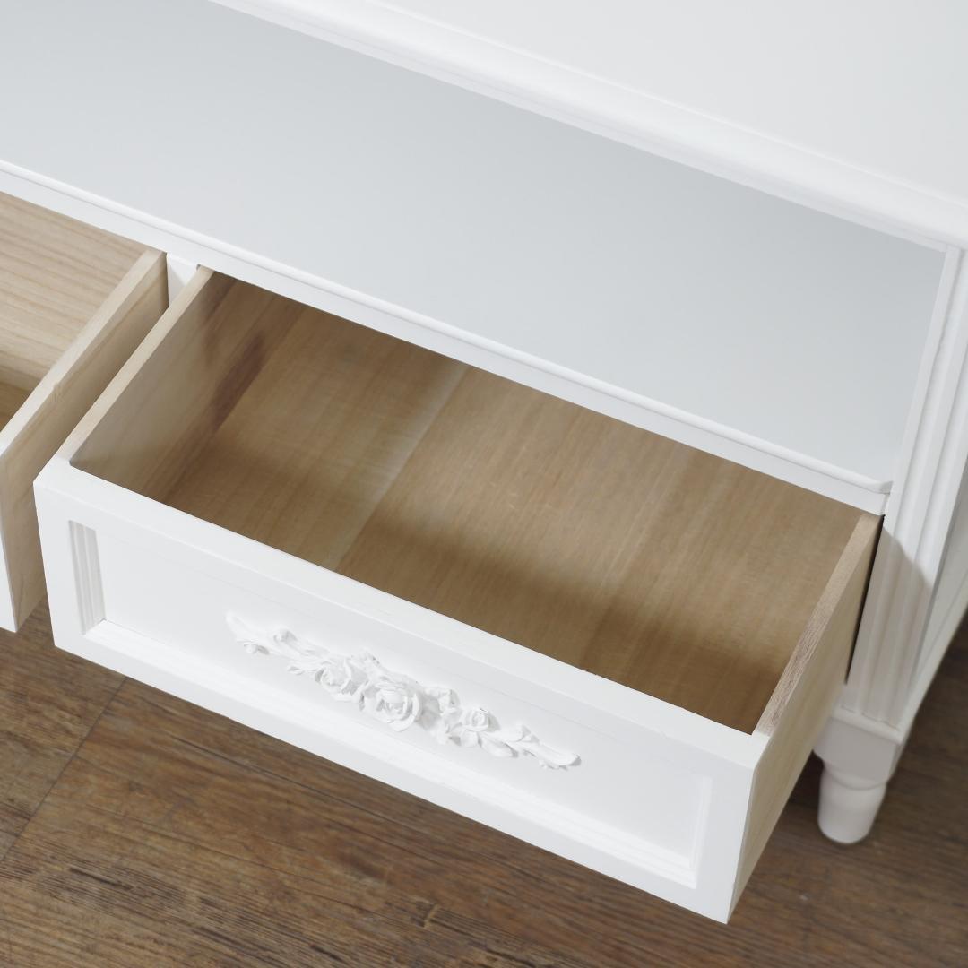 【新品】アンティーク風 テレビボード　フレンチテイスト　アウトレット