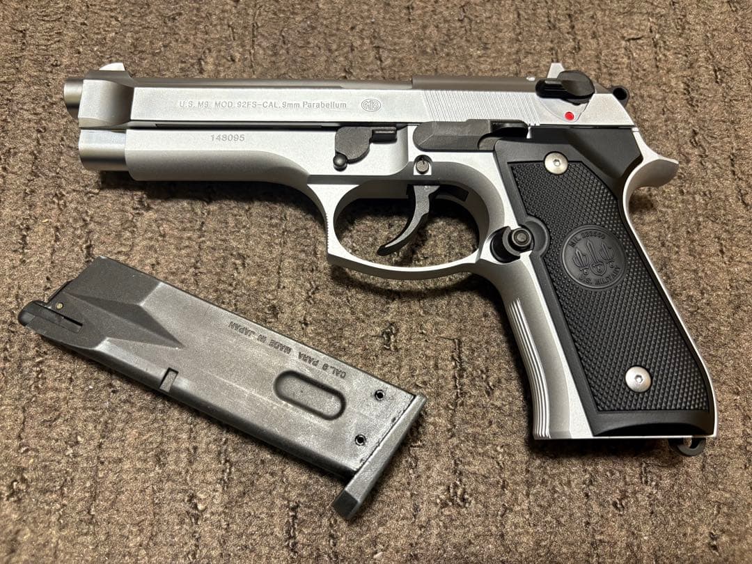 マルイ ベレッタ M9A1ステンレスベース 92FS 新型INOXカスタム 美品