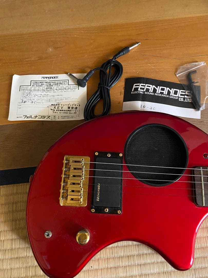 Fernandes zo-3 エレキギター