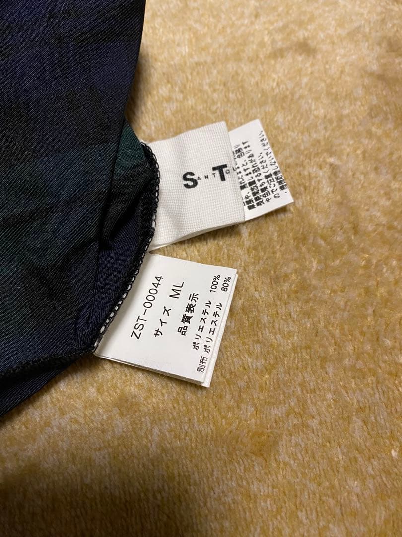 Seventy two CLUBHOUSE ブルゾン チェック柄　ゴルフウェア