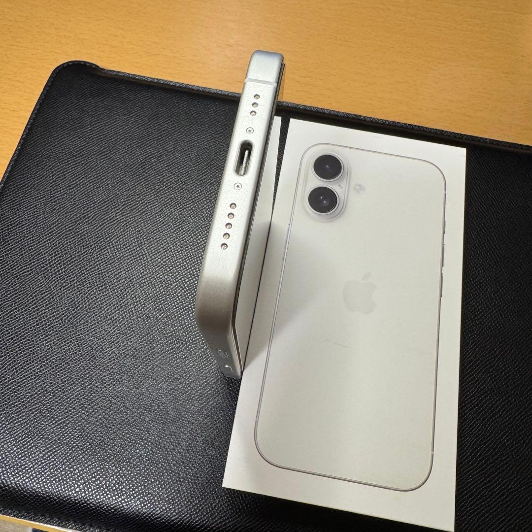 iPhone 16 6.1型 128GB MYDR3J/A ホワイトSIMフリー