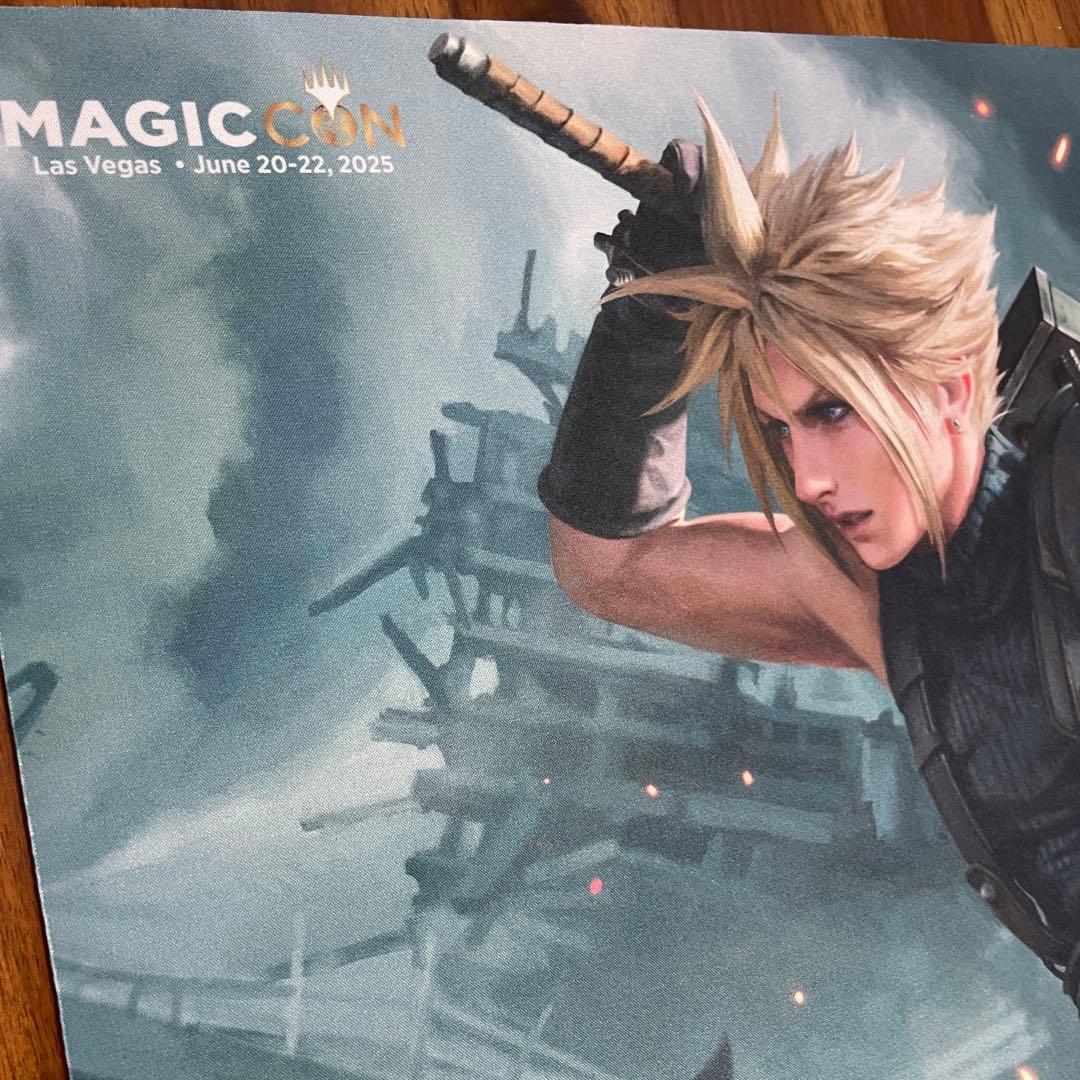 箔押しプレイマット　星の勇者、クラウドFINAL FANTASY