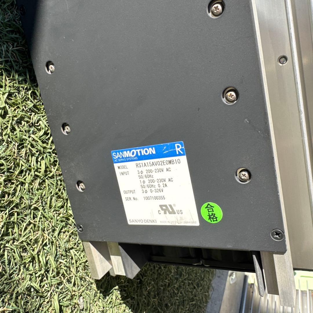 サンヨー デンキ RS1A15AV02E0MB10 ACサーボ システム アンプ