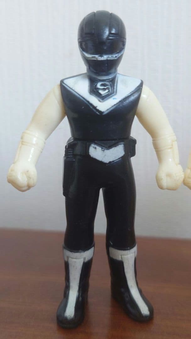 光戦隊マスクマン　1987年　食玩　ソフビ　5体セット