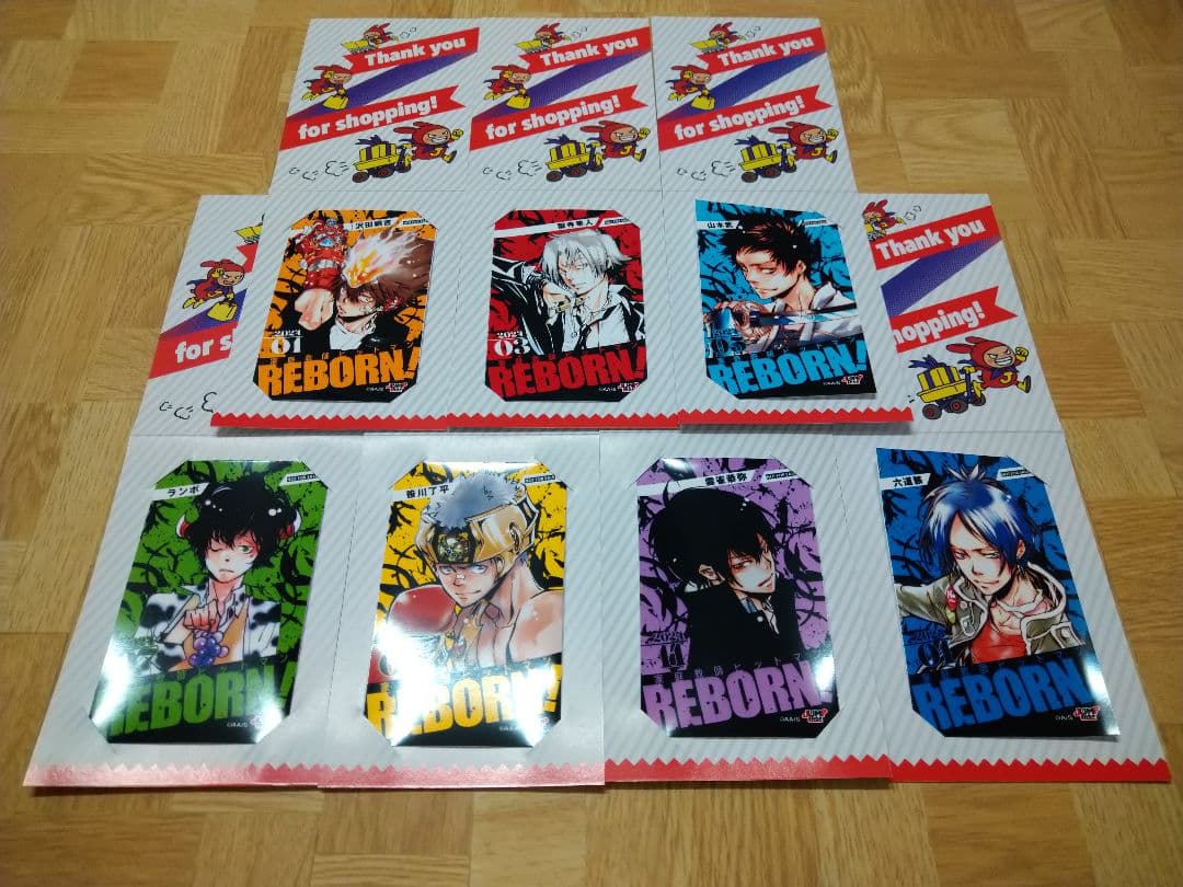 リボーン ジャンプショップ アプリ限定ノベルティ