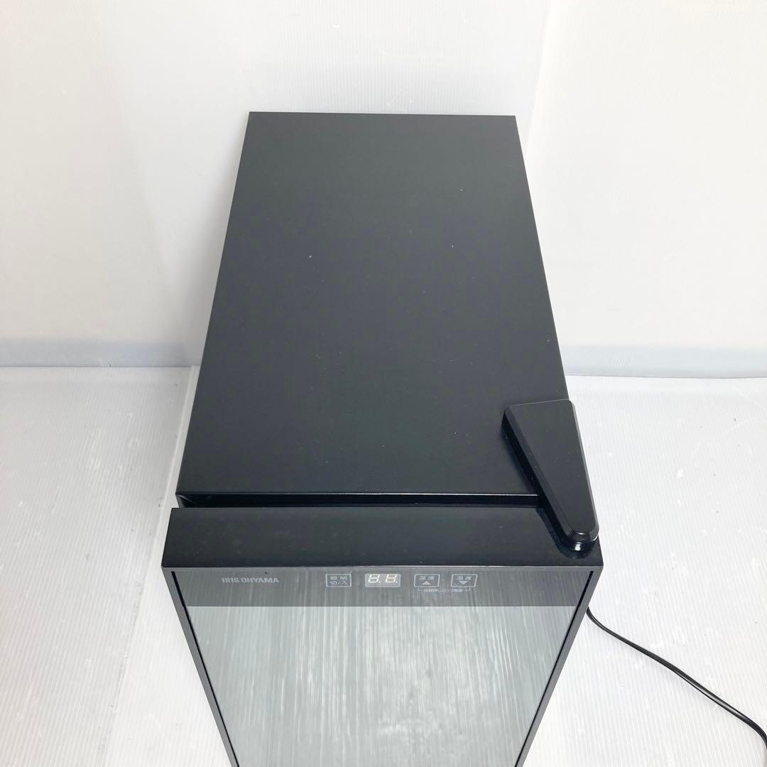 極美品 アイリスオーヤマ ワインセラー PWC-251P 2022年製 8本収納