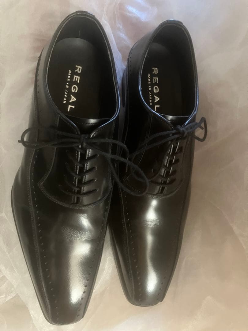 【未使用品】❤️値下REGAL ブラック ドレスシューズ24.5cm