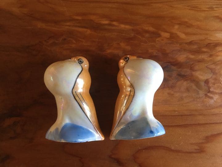 オールドノリタケ　アンティーク　　　　　　　ソルト・ペッパー入れ