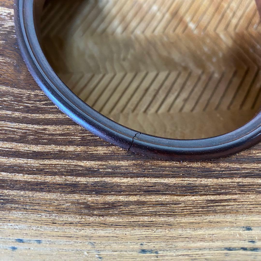 お琴　和楽器　くり甲　綾杉彫　【直接引き取り可能】 【送料込み条件有り】専用台付