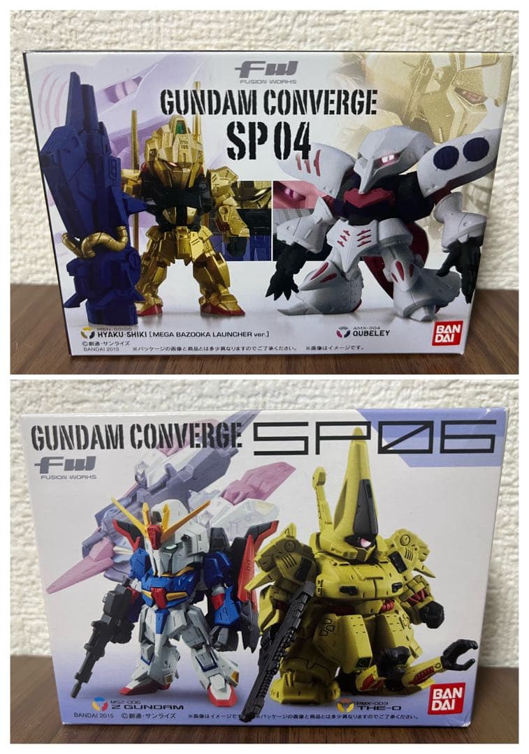 コンバージ SP04 百式 & キュベレイ SP06 Zガンダム & ジ・O