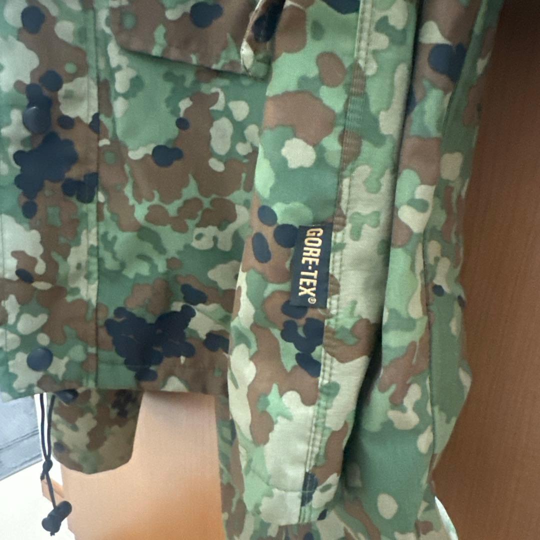 GORE-TEX迷彩雨衣（ジャケット・パンツ）Mサイズ