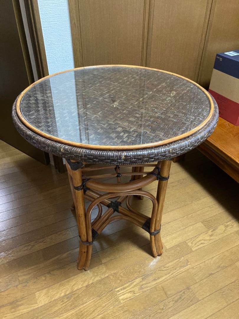 X！Kazama ラタン　テーブル