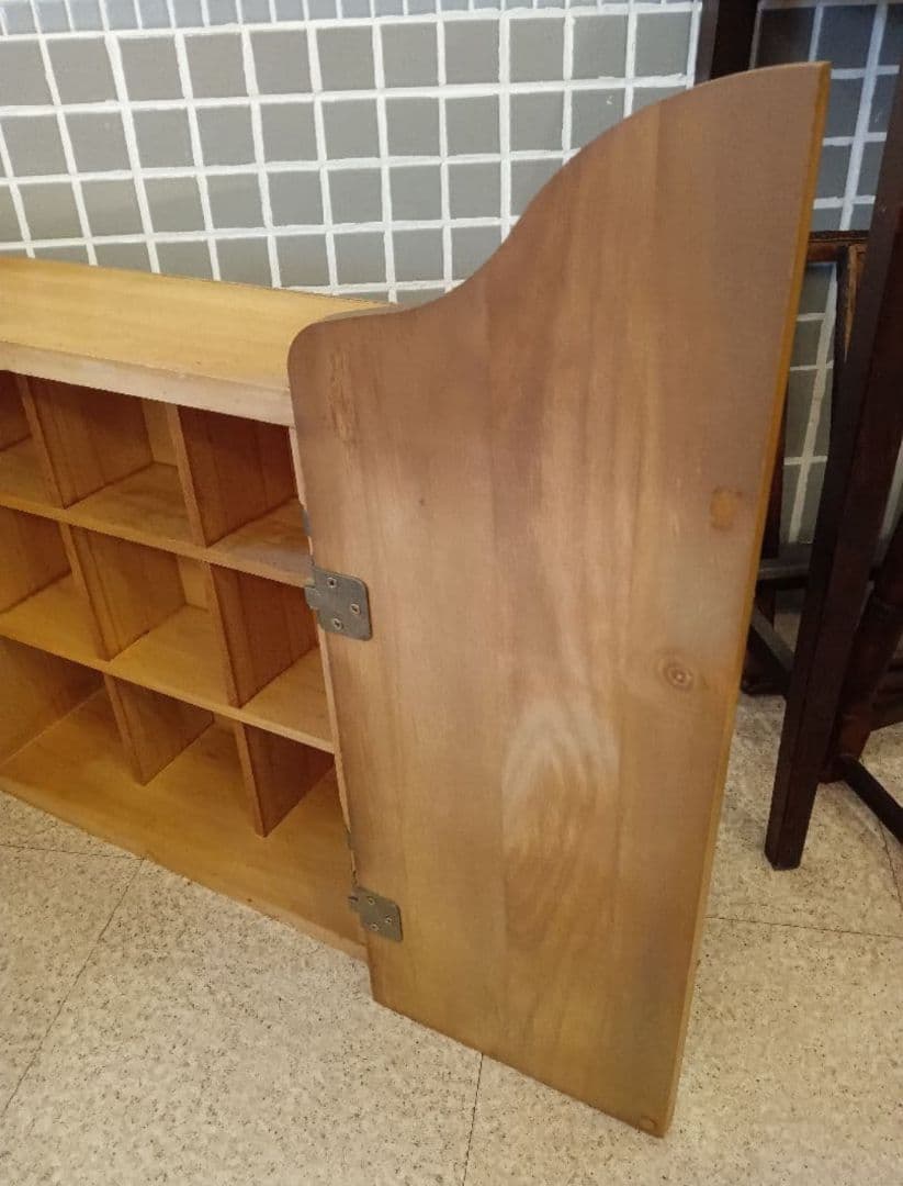 希少　コカコーラ　ビンテージ　木製　シェルフ　棚