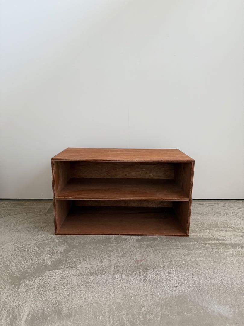 メ*ウ様 やる様　LAUAN SHELVES 2段ナチュラル　D&DEPARTM