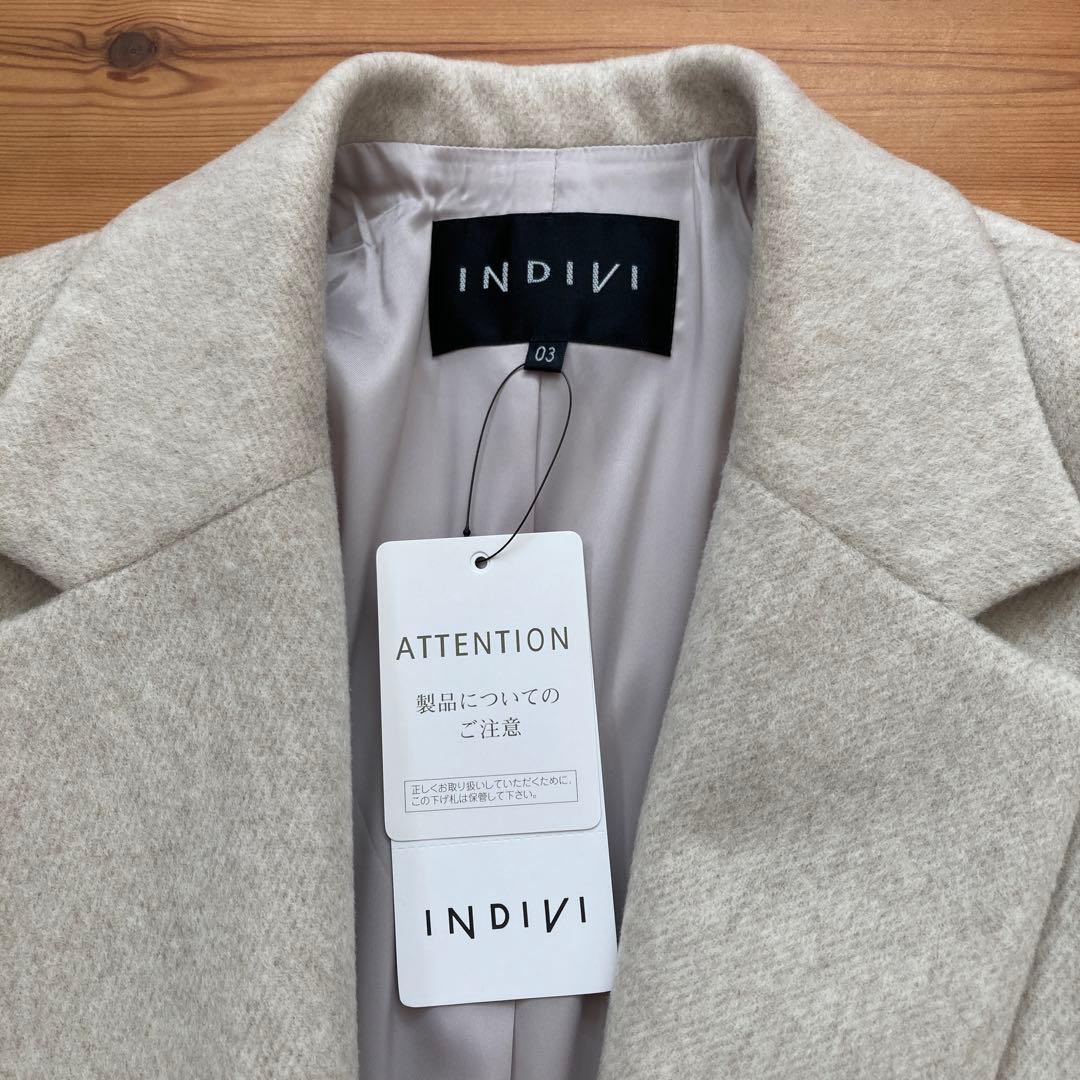 新品未使用 INDIVI チェスターコート 03、小さいサイズ、XS、3号、5号