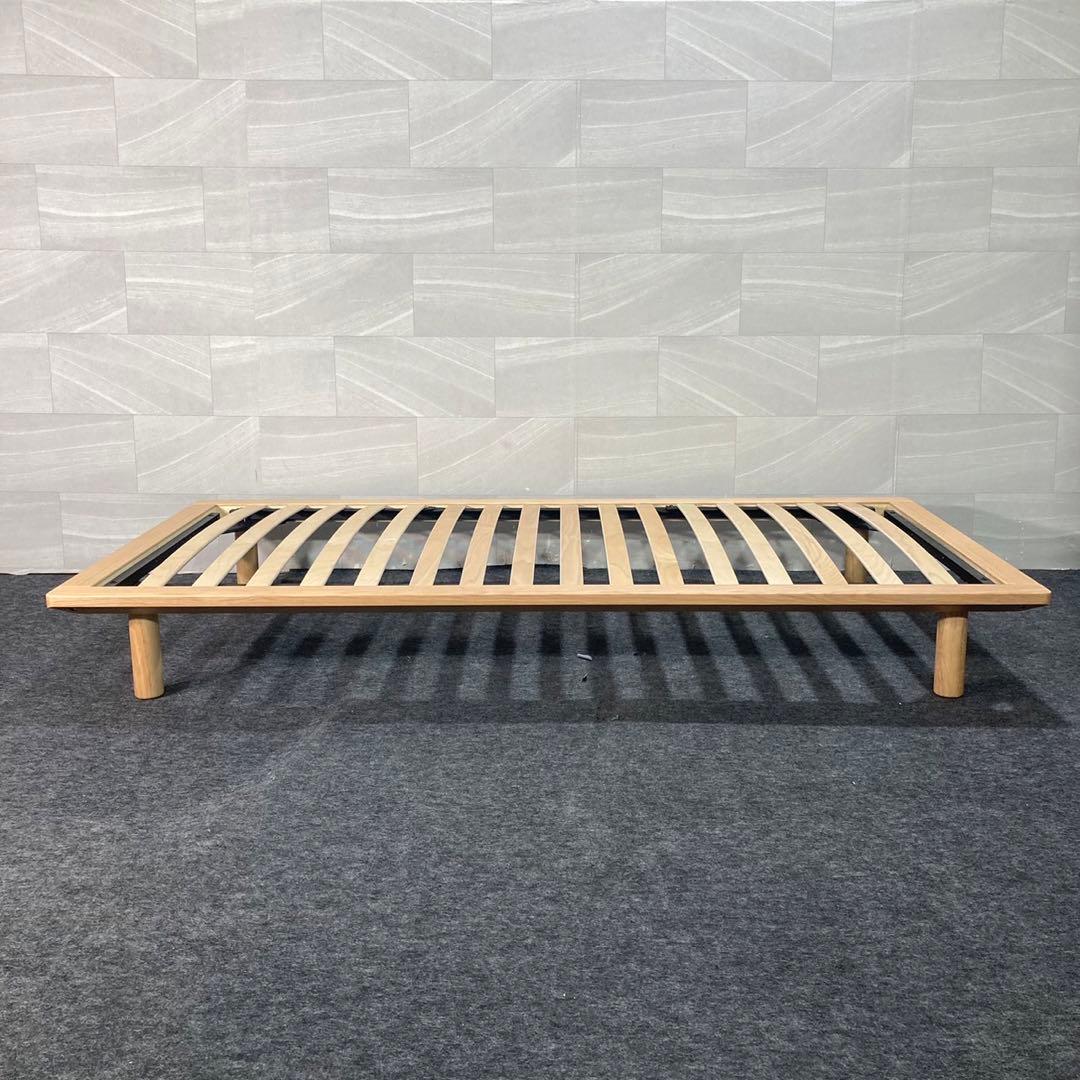 MUJI 無印良品 無印 ベッドフレーム シングル 天然木 シンプル d4233