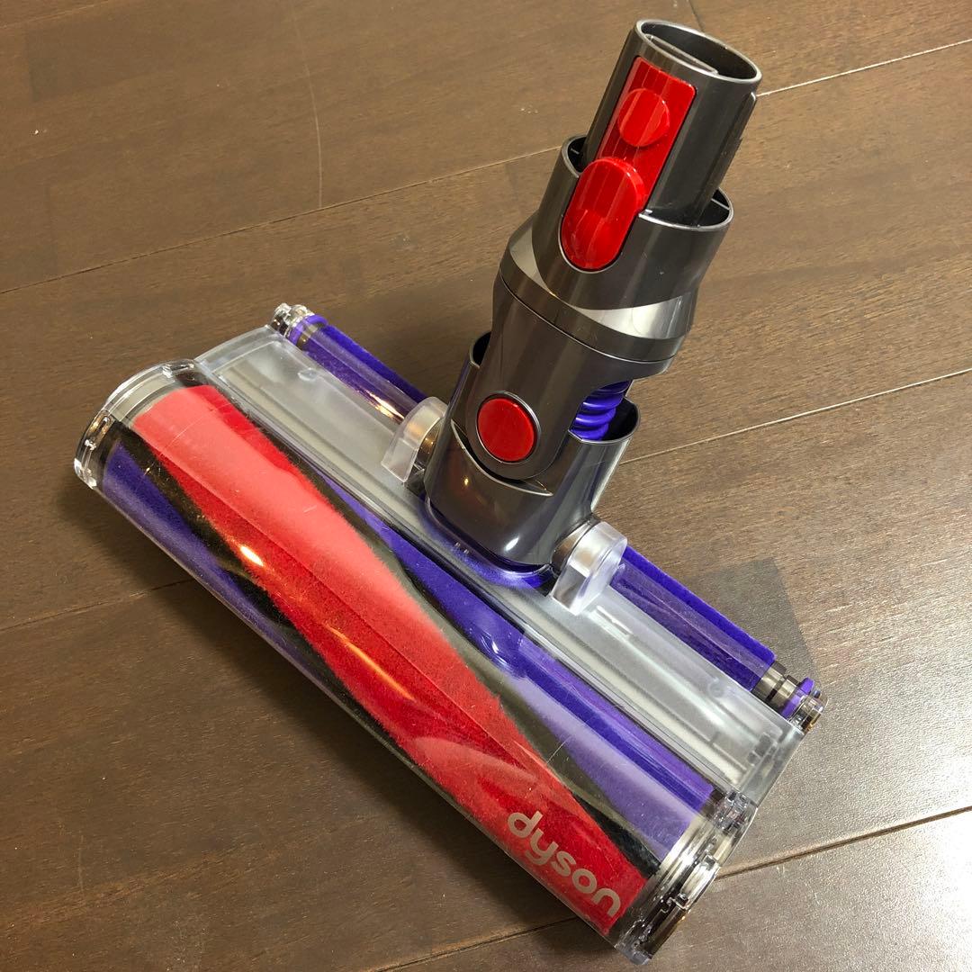 Dyson スティッククリーナー用ヘッド 赤紫　未使用品
