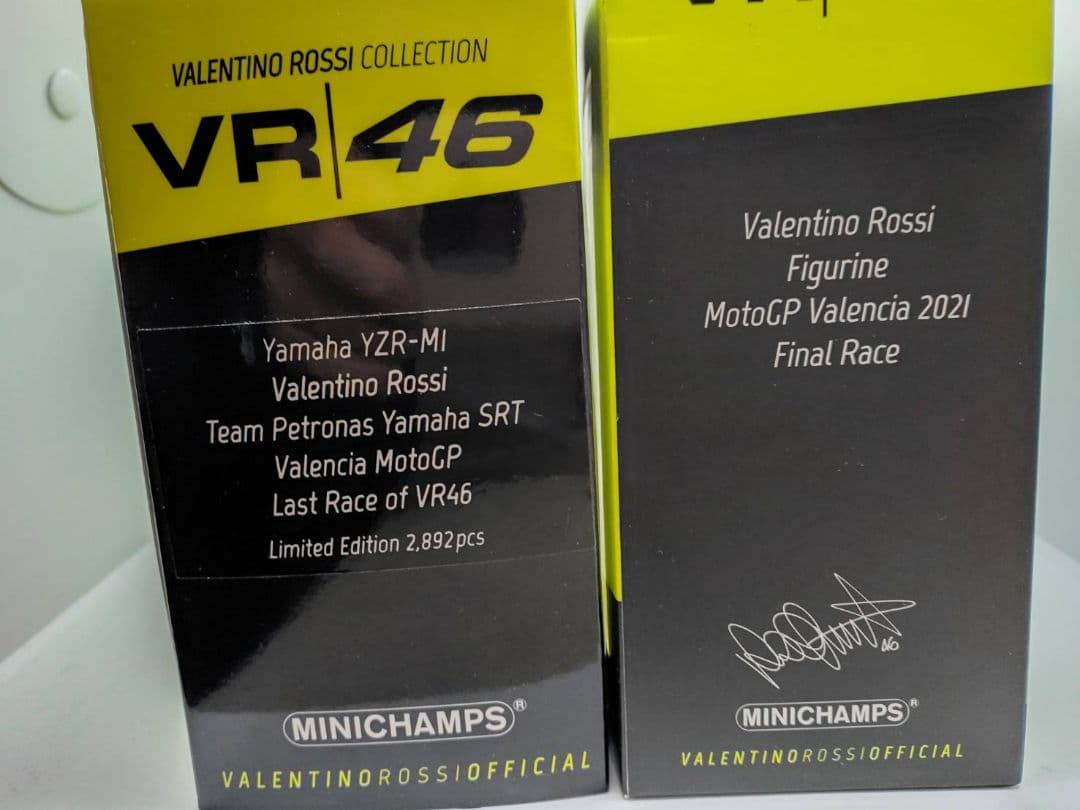 1/12 VR46 バレンティーノ・ロッシ フィギュアとバイクセット