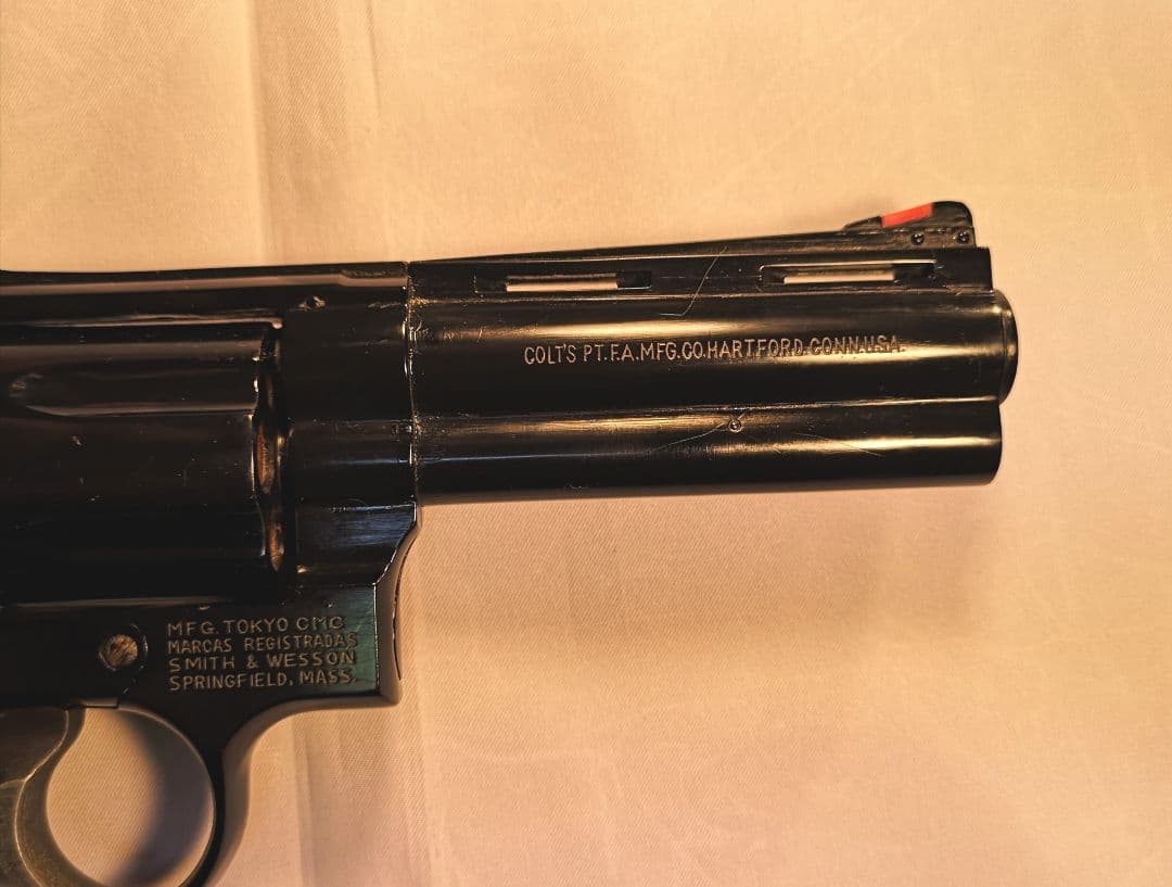 CMC スマイソン357マグナム 4インチ ABS製モデルガン