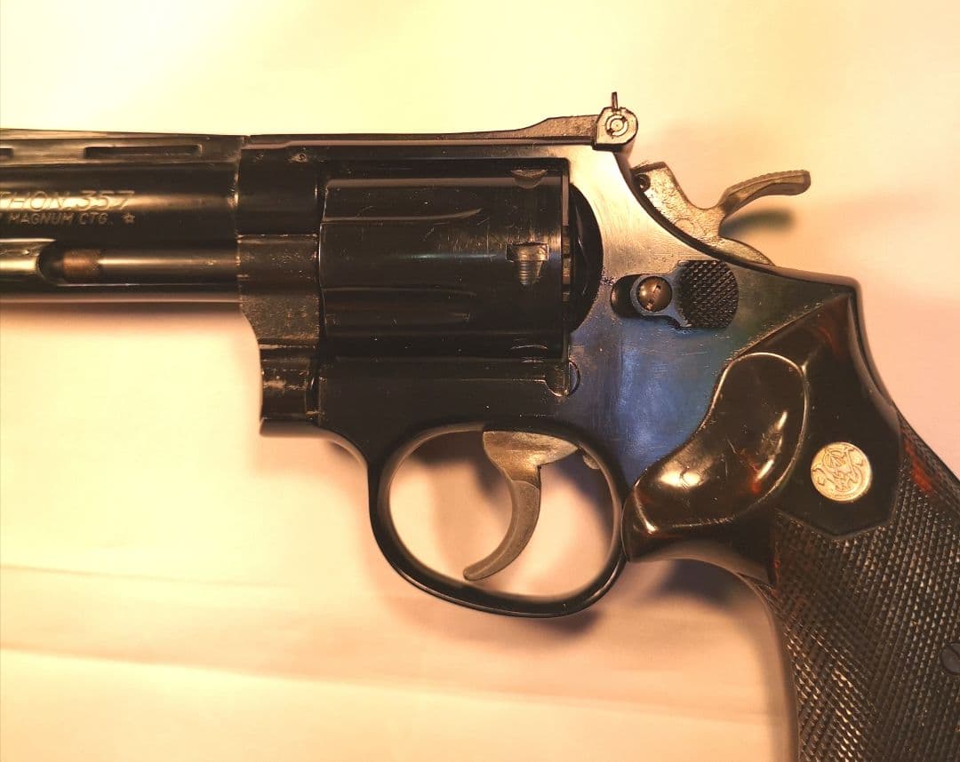 CMC スマイソン357マグナム 4インチ ABS製モデルガン