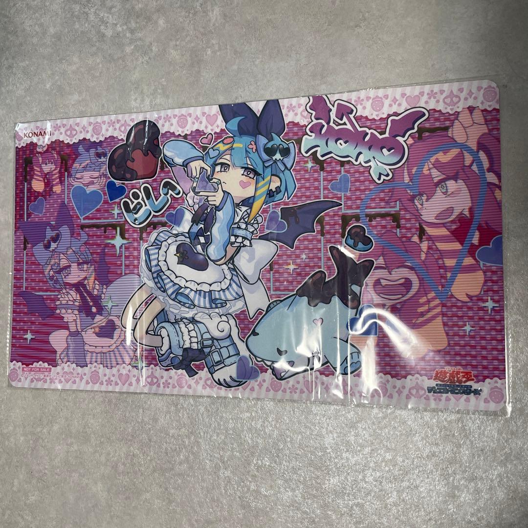 遊戯王の日　プレイマット　イビルツイン　ライブツイン　リィラ・スウィート