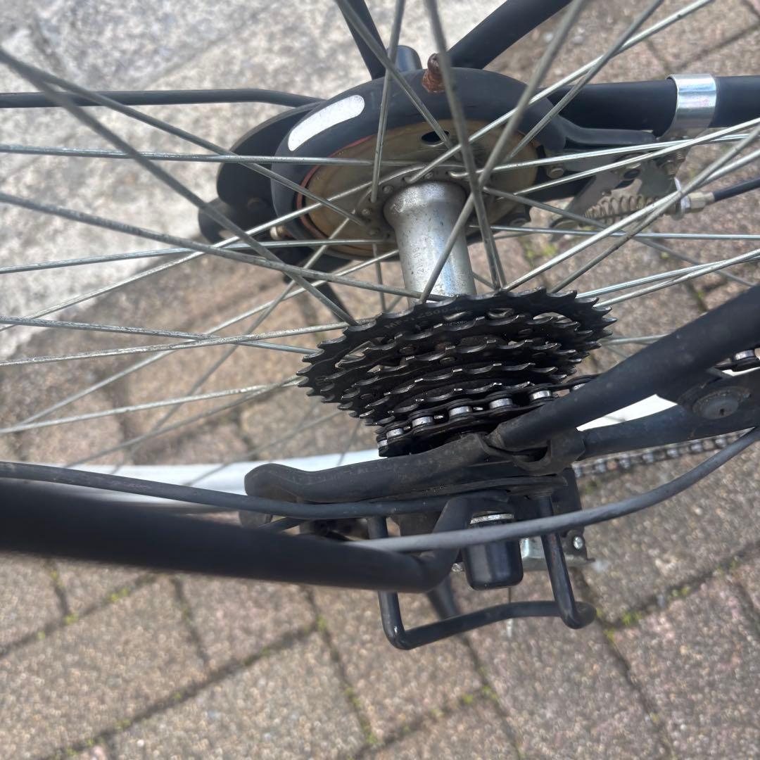 【直接の引き渡し】27インチ　ブラックママチャリ