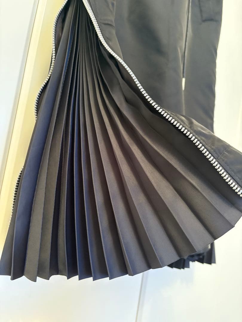 sacai MA-1 Nylon Twill skirt サイドジップスカート