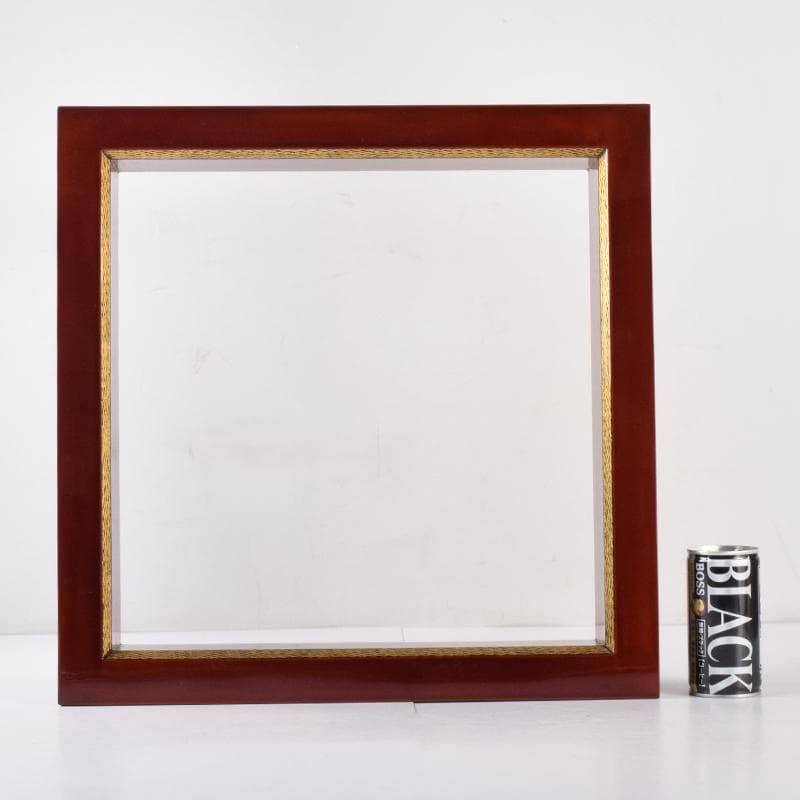 茶道具　輪島塗　塗師　古今青峰作　松葉ちらし　炉縁　共箱　C　7051A