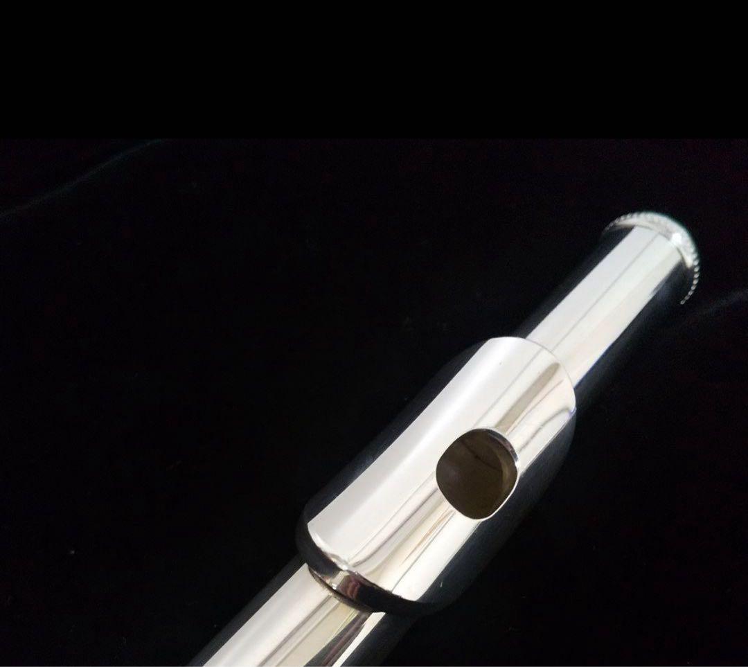 美品 リップ銀製・ヤマハフルート YFL351S Eメカ