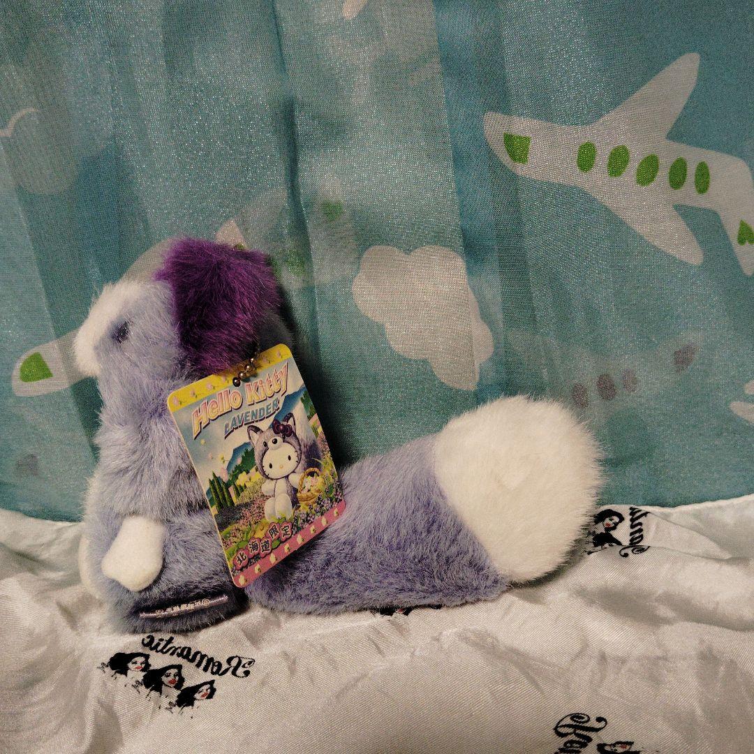 KITTY キティ ラベンダー ぬいぐるみ キタキツネ マスコット 北海道