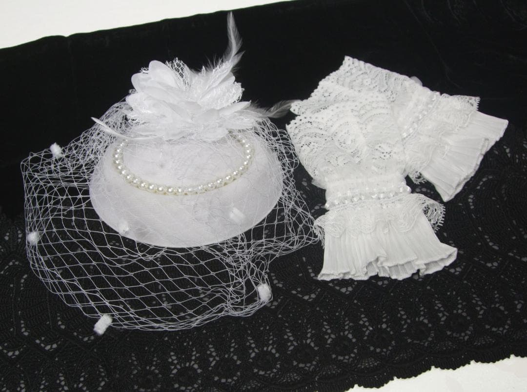 ももちゃん様 振袖5点セット 薔薇 ホワイトレースセット