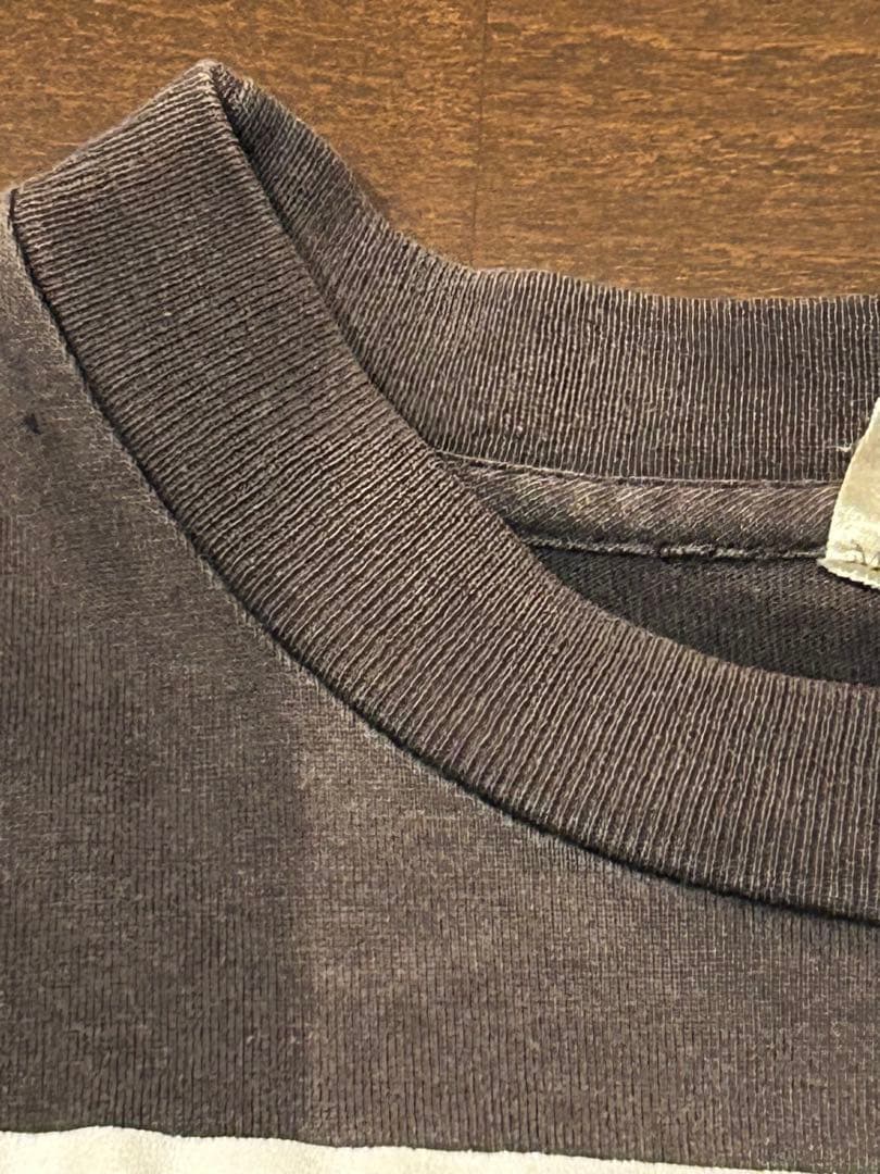 グラフィックプリント Tシャツ ダークグレー 半袖